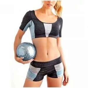 Set FP Movement Cropped Workout Tee + Shorts
